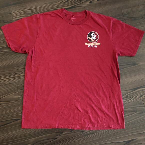 Men’s Burgundy FSU 2016 Champions Graphic Tee - Picture 1 of 5